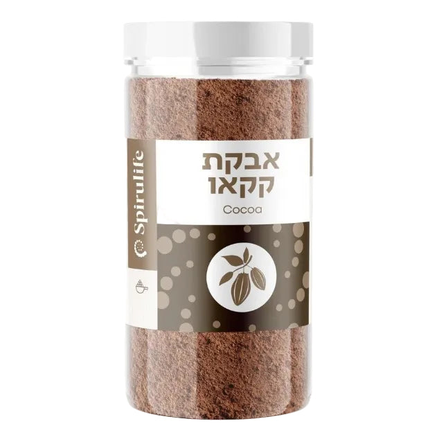 אבקת קקאו טבעי נא אורגני | ספירולייף