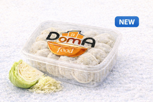 Пельмени с капустой. כיסונים במילוי כרוב לבן