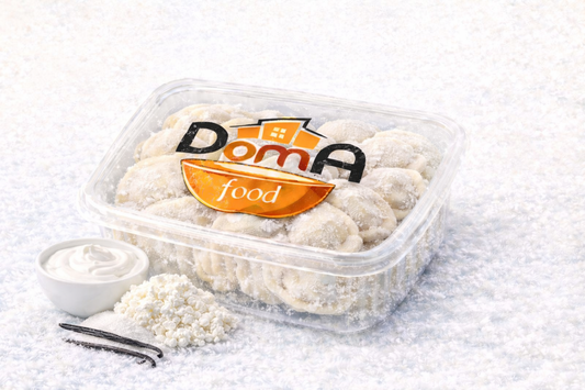 Вареники со сладким творогом. ורניקס במילוי גבינת מתוקה